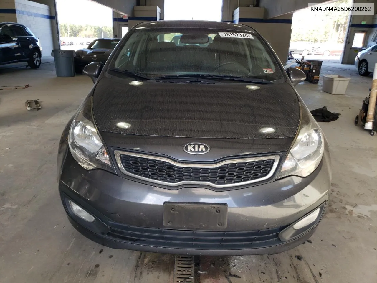 2013 Kia Rio Ex VIN: KNADN4A35D6200262 Lot: 78107324