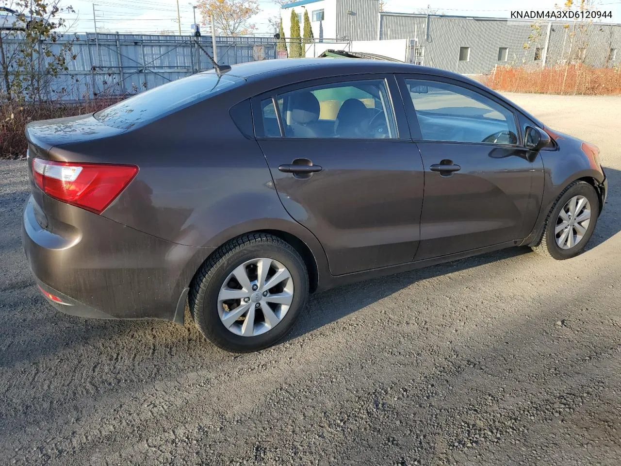 2013 Kia Rio Lx VIN: KNADM4A3XD6120944 Lot: 78207374