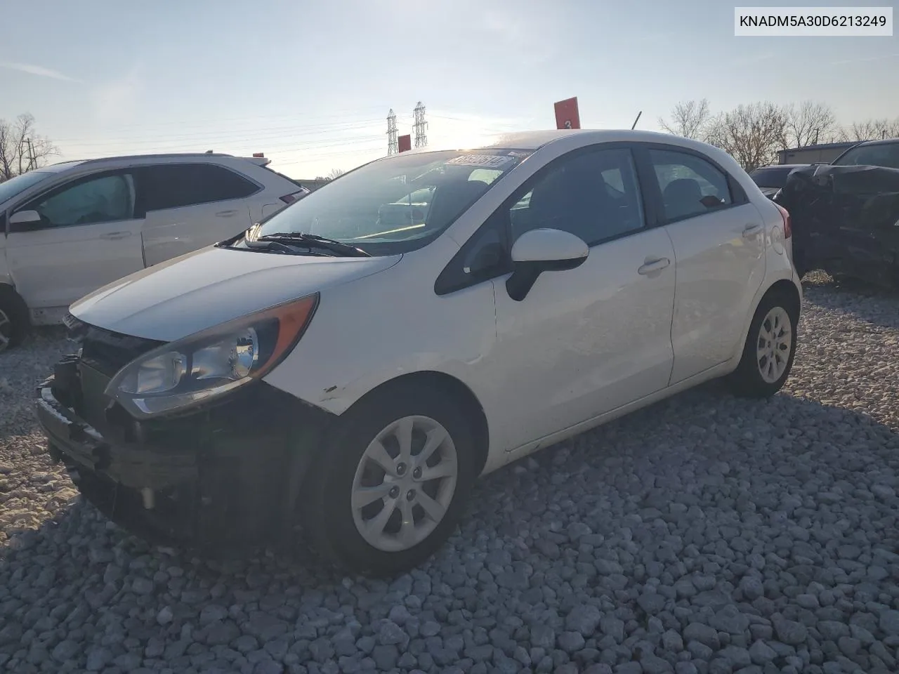 2013 Kia Rio Lx VIN: KNADM5A30D6213249 Lot: 78523614