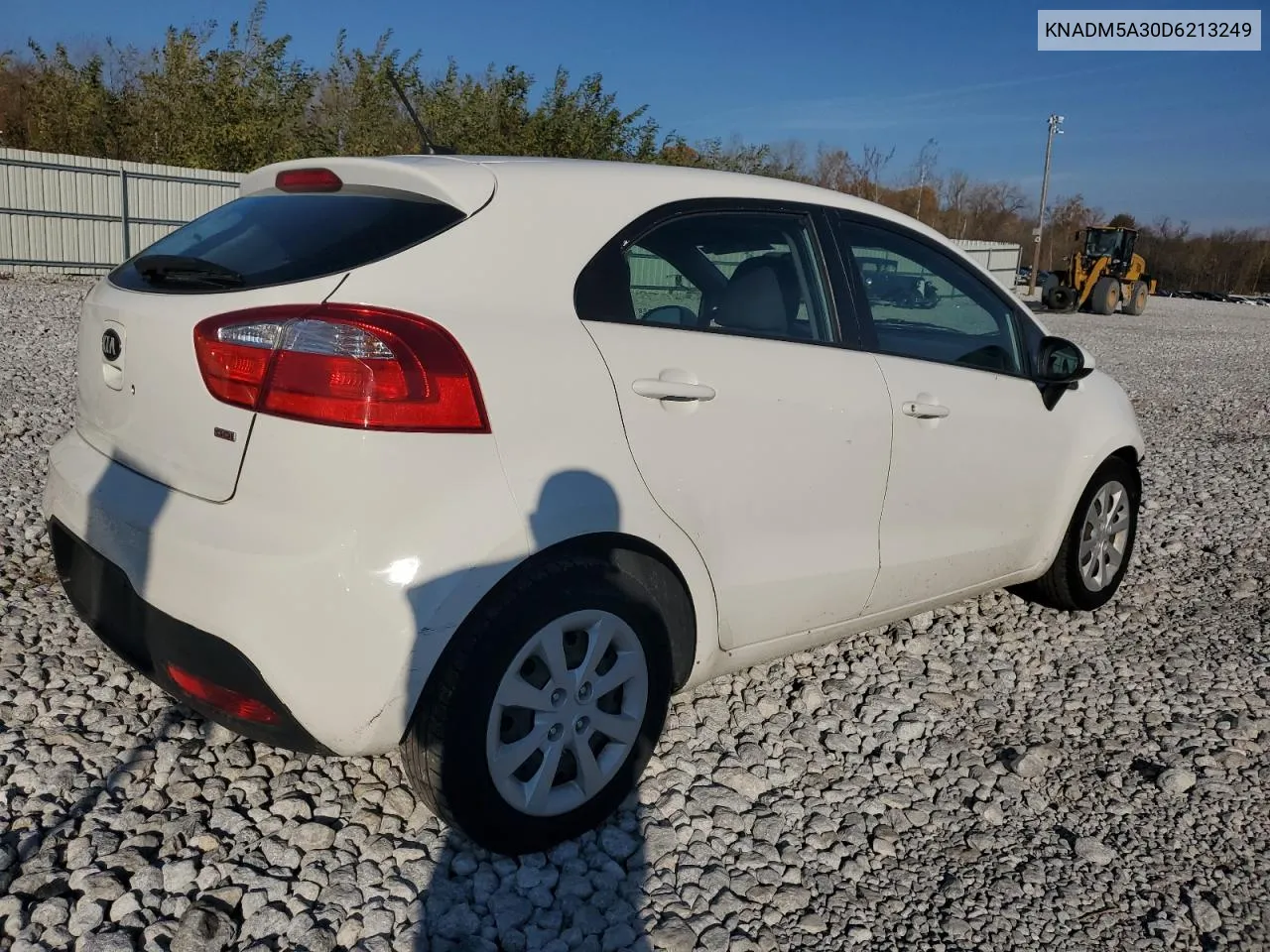 2013 Kia Rio Lx VIN: KNADM5A30D6213249 Lot: 78523614