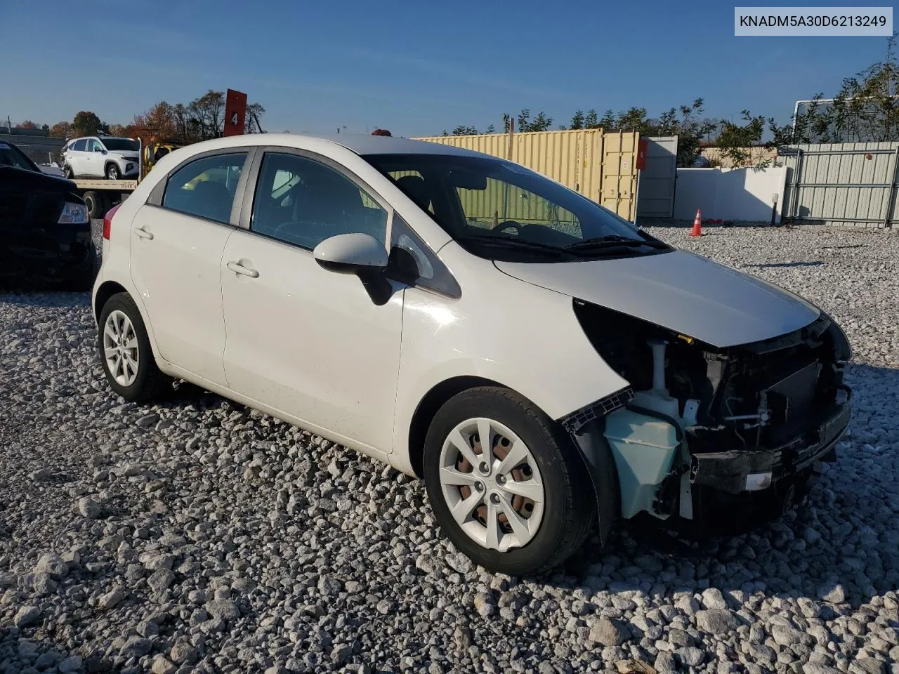 2013 Kia Rio Lx VIN: KNADM5A30D6213249 Lot: 78523614