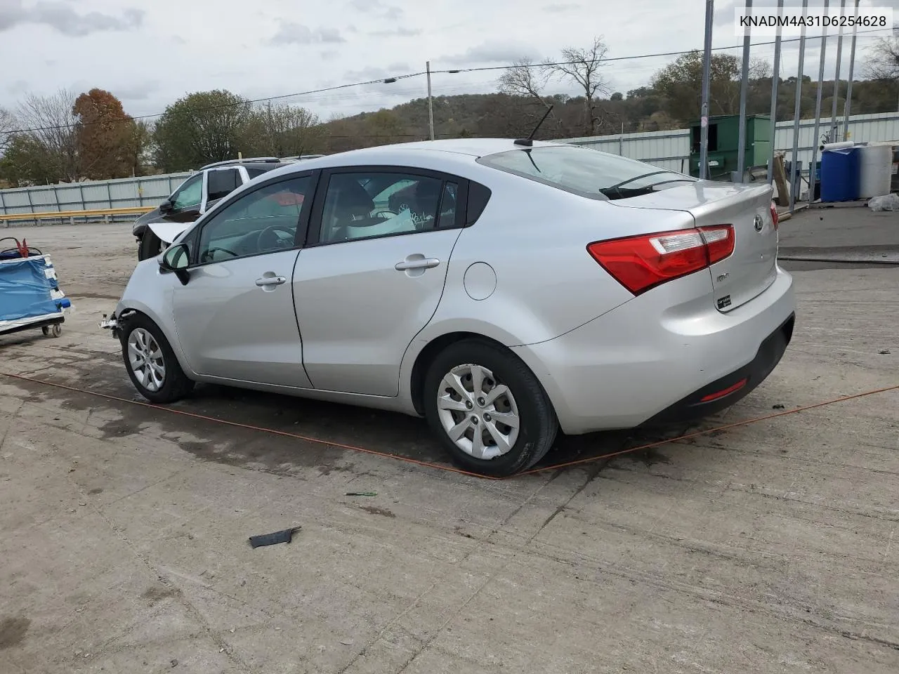 2013 Kia Rio Lx VIN: KNADM4A31D6254628 Lot: 78581374