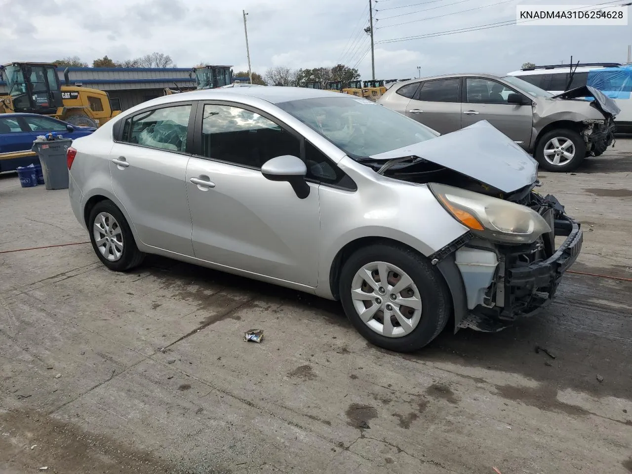 2013 Kia Rio Lx VIN: KNADM4A31D6254628 Lot: 78581374