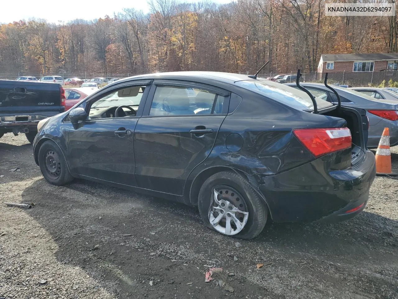 2013 Kia Rio Ex VIN: KNADN4A32D6294097 Lot: 78863404