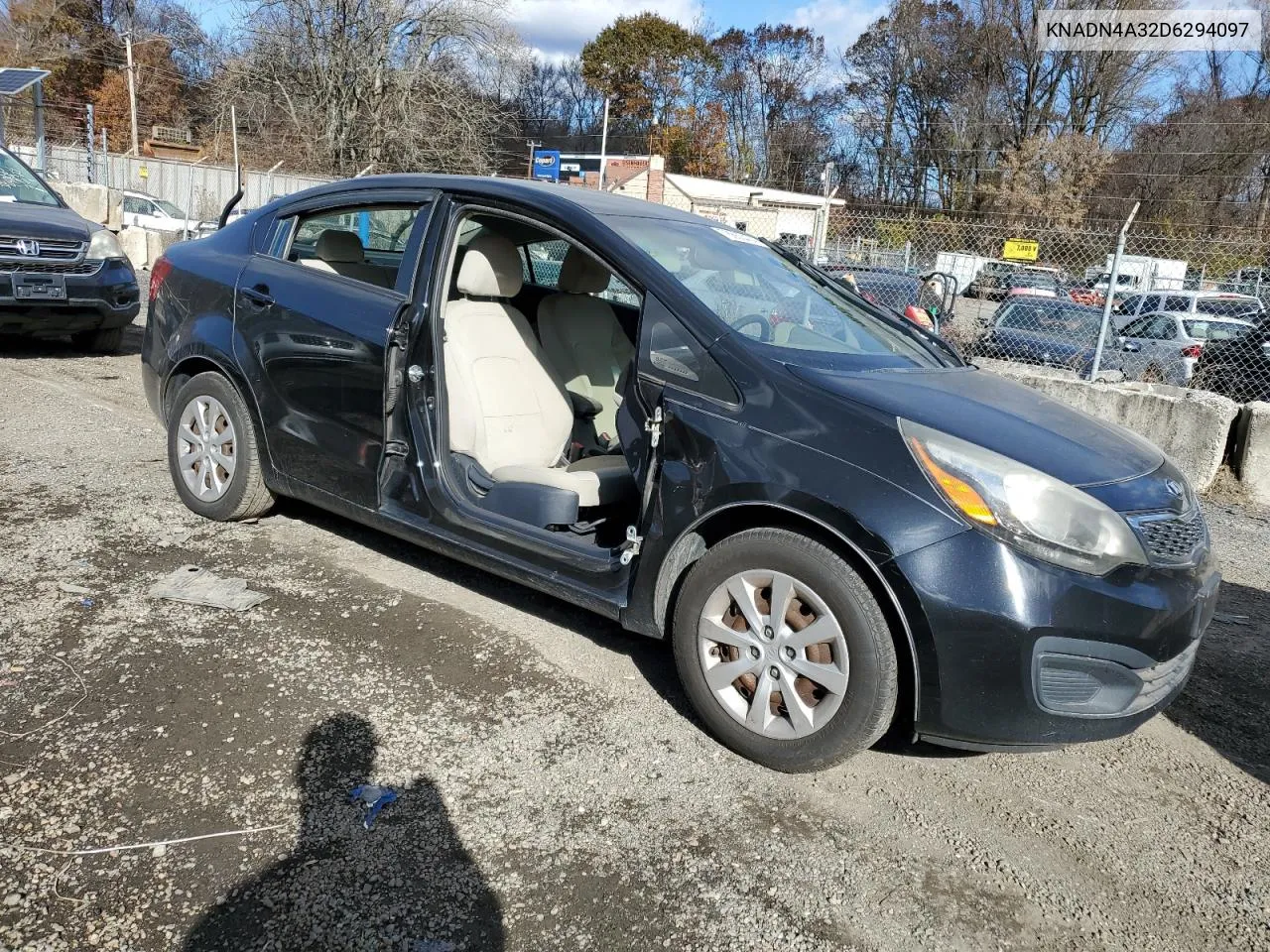 2013 Kia Rio Ex VIN: KNADN4A32D6294097 Lot: 78863404