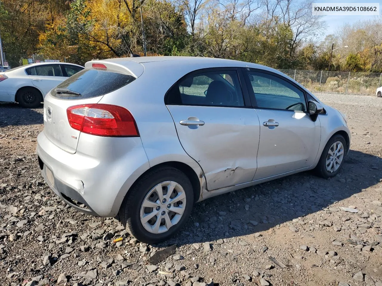 2013 Kia Rio Lx VIN: KNADM5A39D6108662 Lot: 78914644