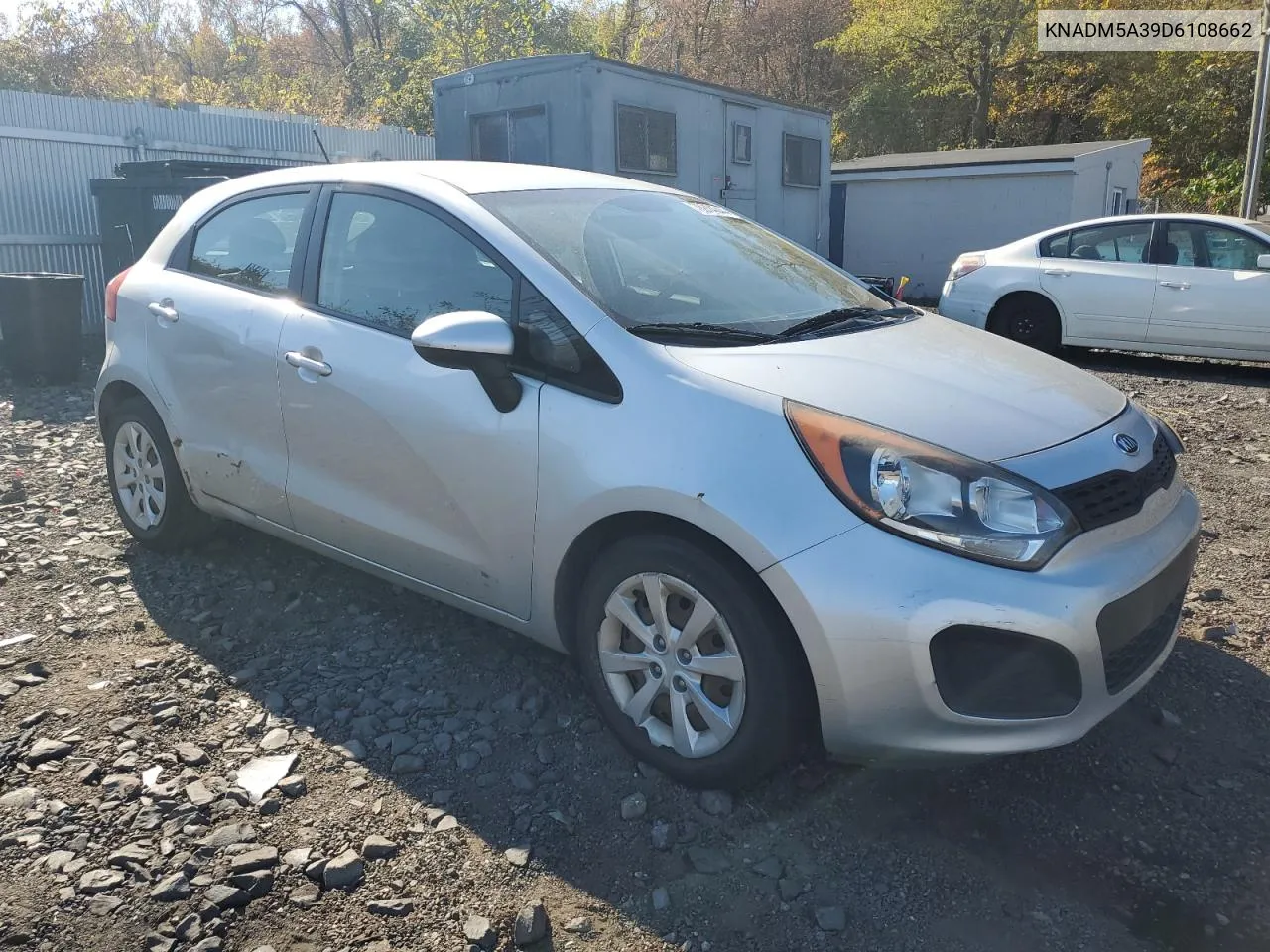 2013 Kia Rio Lx VIN: KNADM5A39D6108662 Lot: 78914644