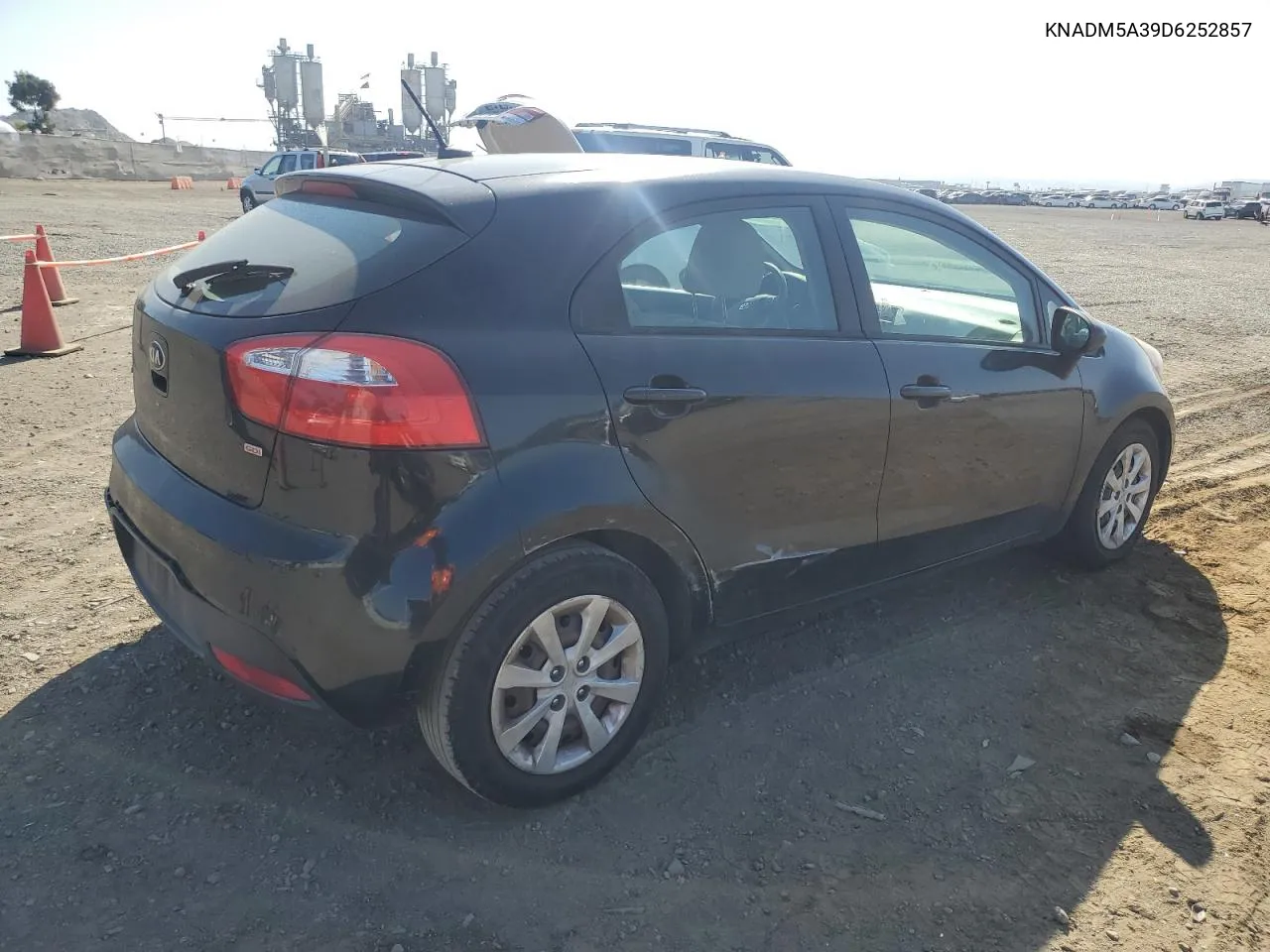 KNADM5A39D6252857 2013 Kia Rio Lx