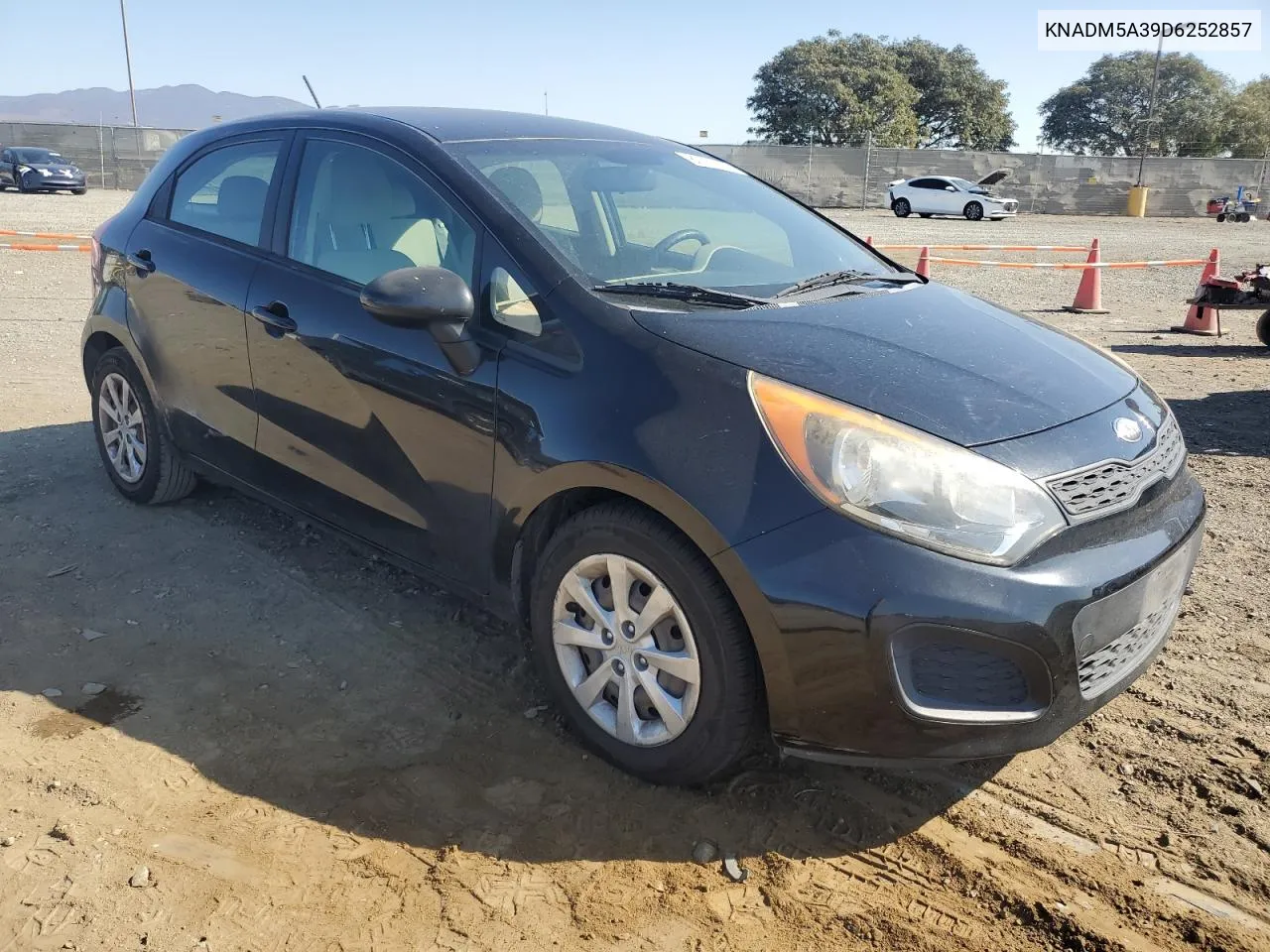 KNADM5A39D6252857 2013 Kia Rio Lx