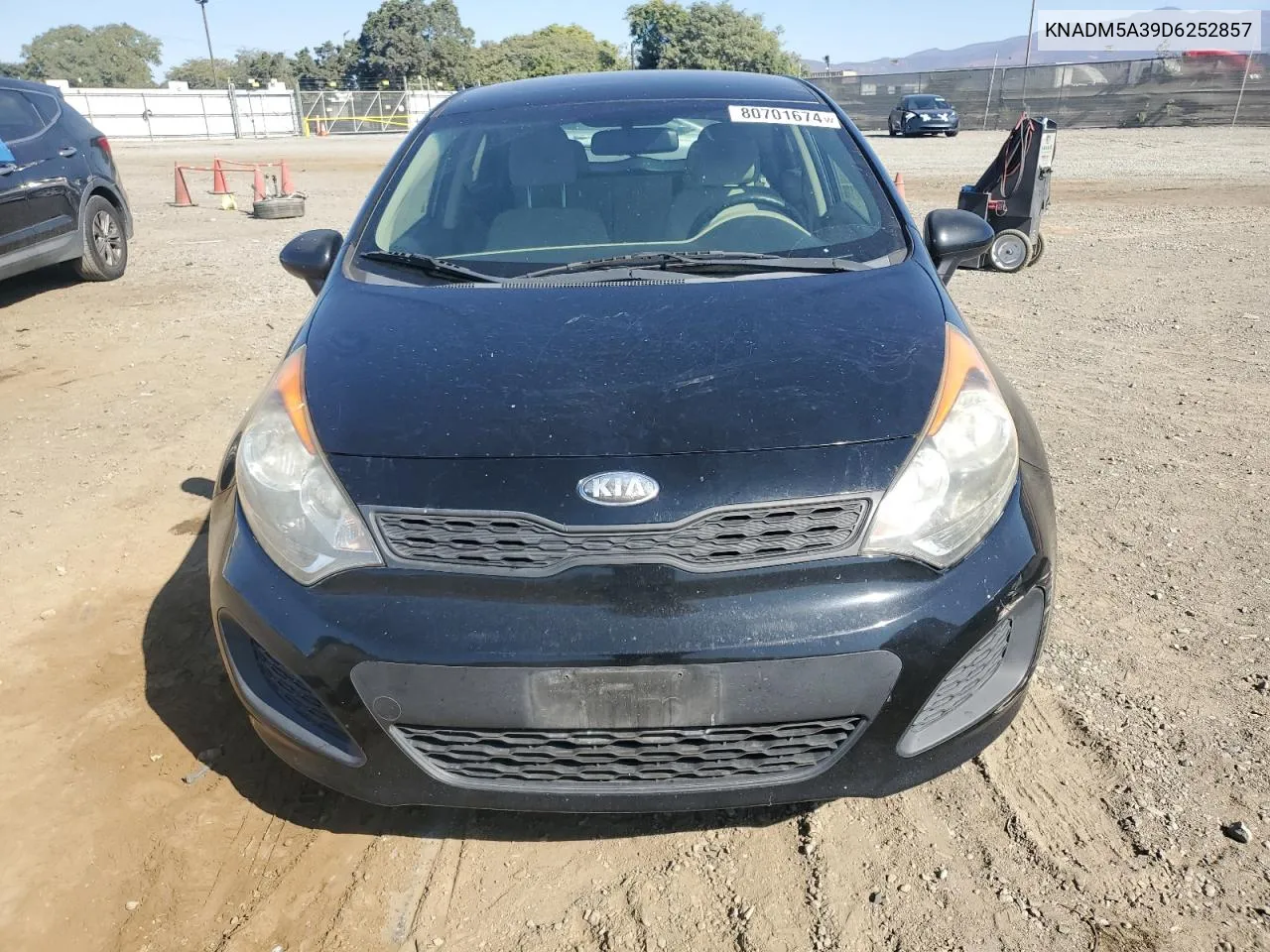 KNADM5A39D6252857 2013 Kia Rio Lx