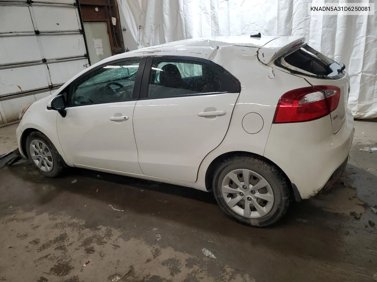 2013 Kia Rio Ex VIN: KNADN5A31D6250081 Lot: 80975754