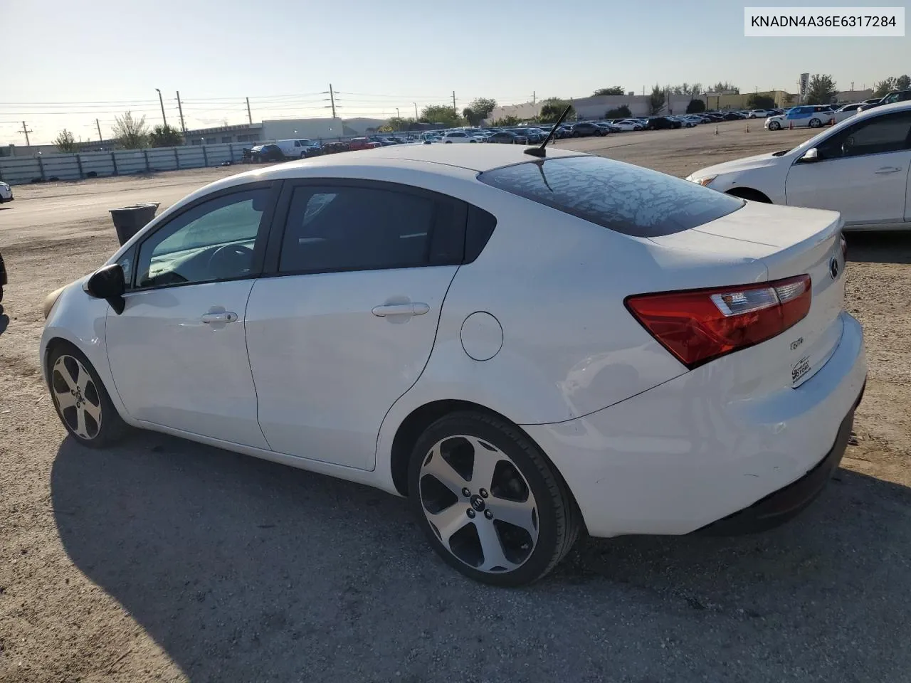 2014 Kia Rio Ex VIN: KNADN4A36E6317284 Lot: 44206814