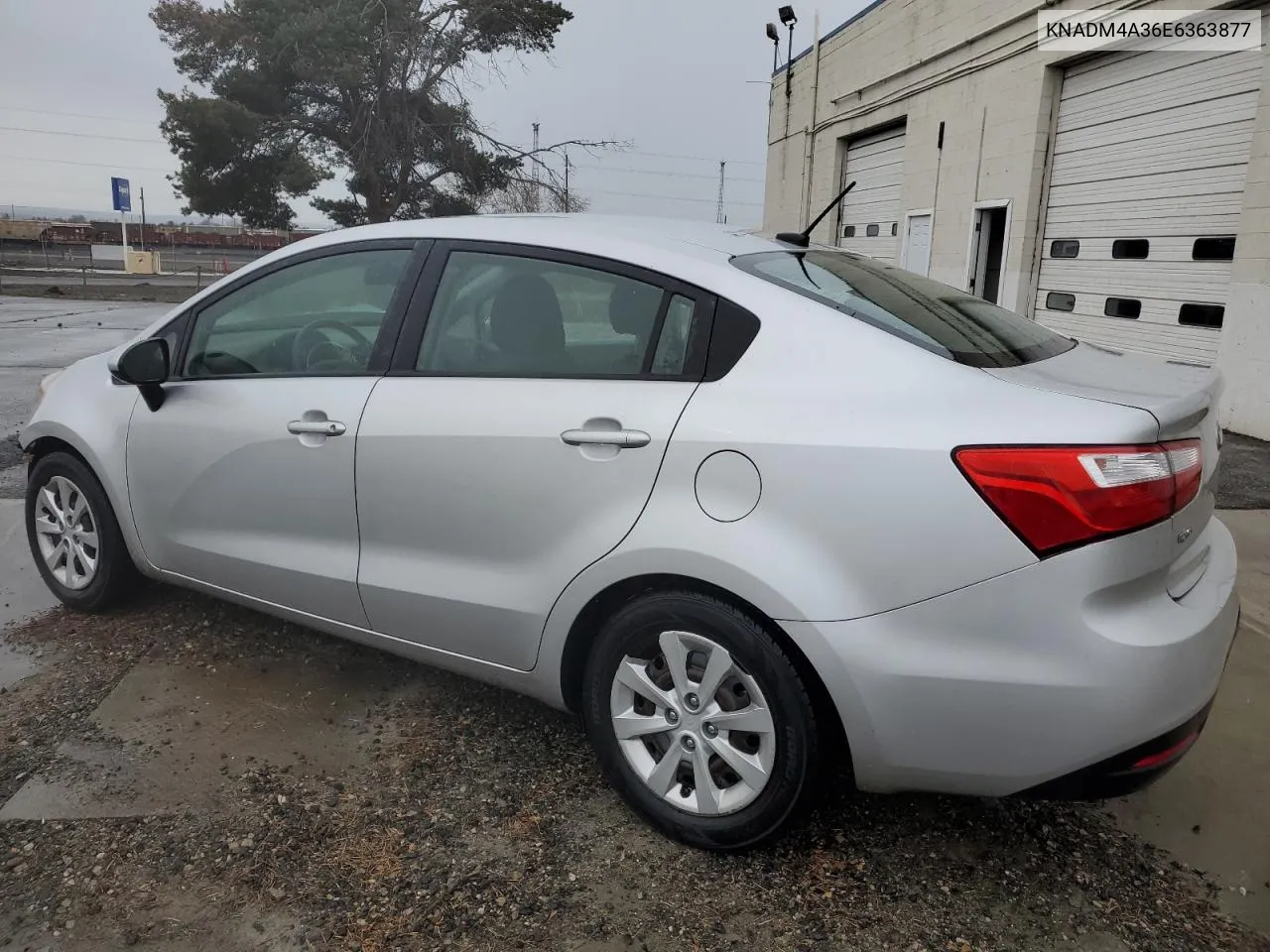 2014 Kia Rio Lx VIN: KNADM4A36E6363877 Lot: 48559954