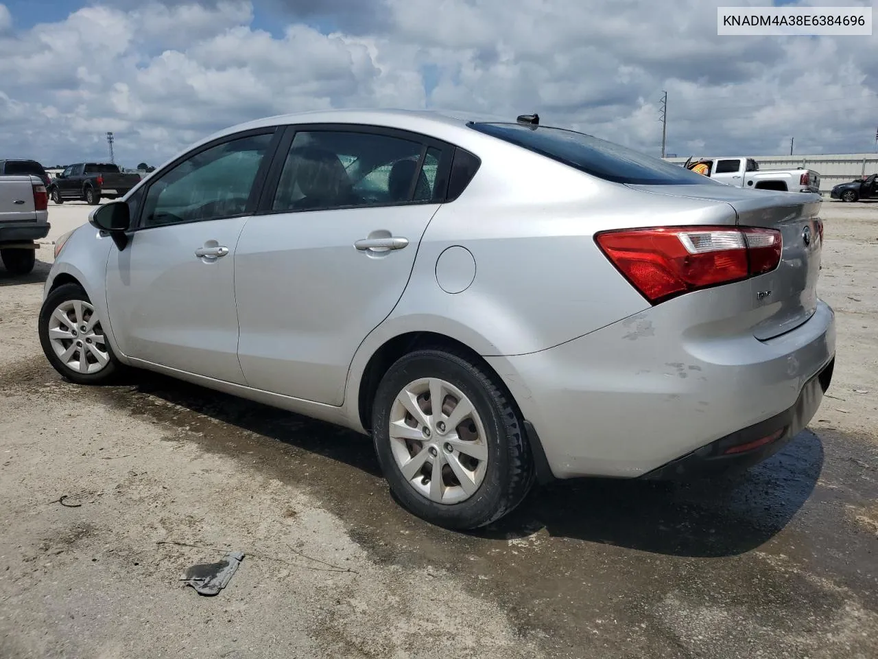 KNADM4A38E6384696 2014 Kia Rio Lx