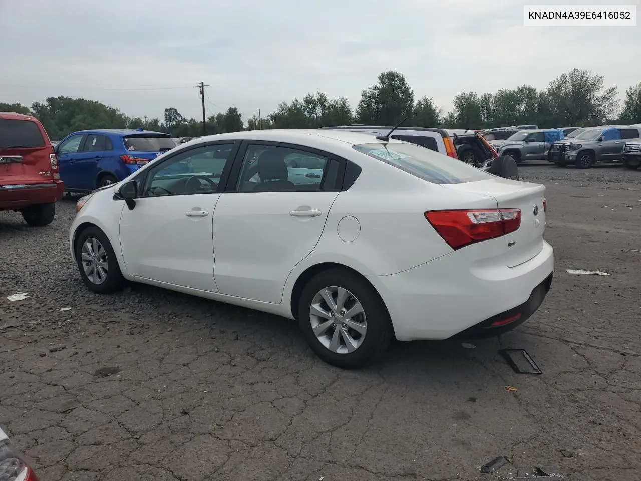 KNADN4A39E6416052 2014 Kia Rio Ex