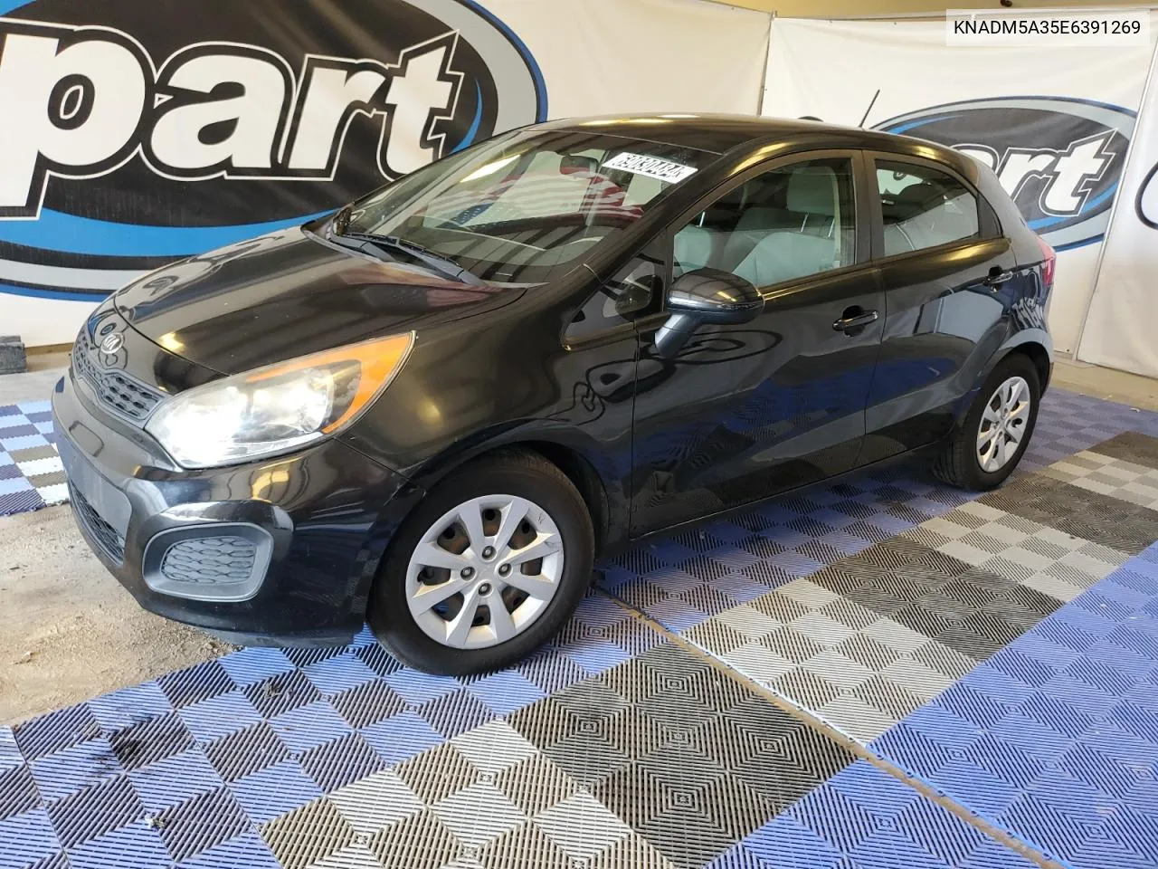 KNADM5A35E6391269 2014 Kia Rio Lx