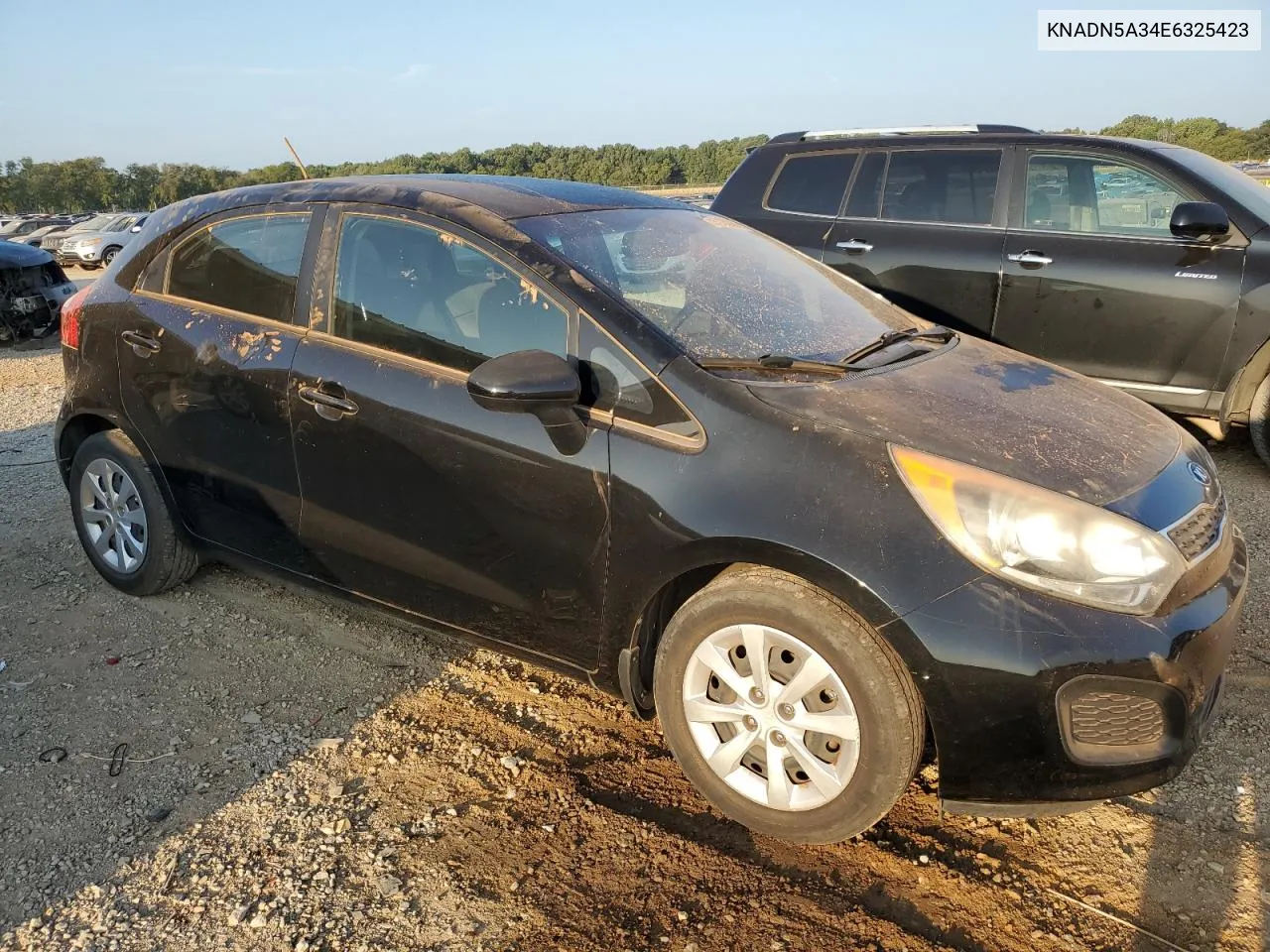 KNADN5A34E6325423 2014 Kia Rio Ex