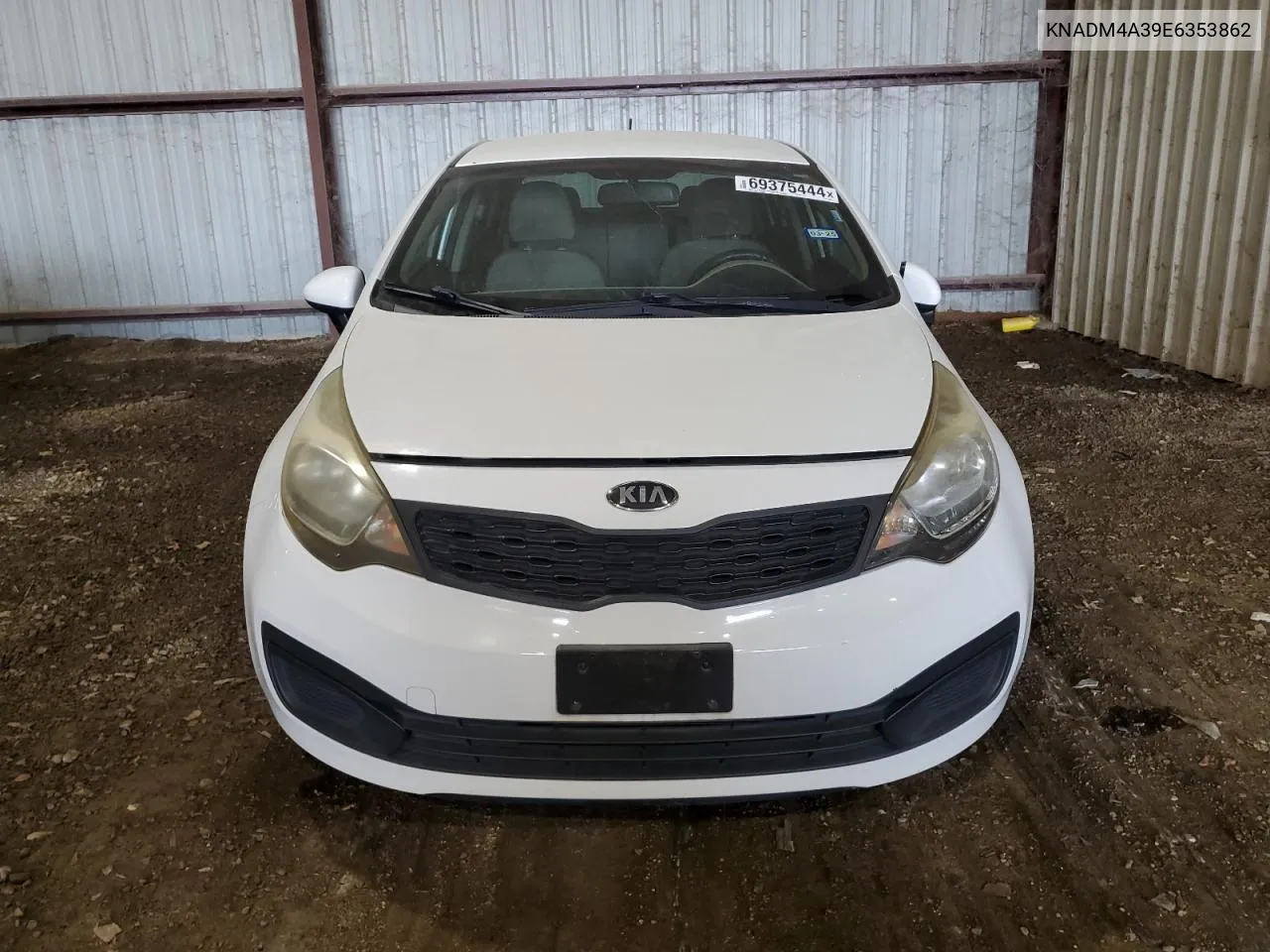 2014 Kia Rio Lx VIN: KNADM4A39E6353862 Lot: 69375444