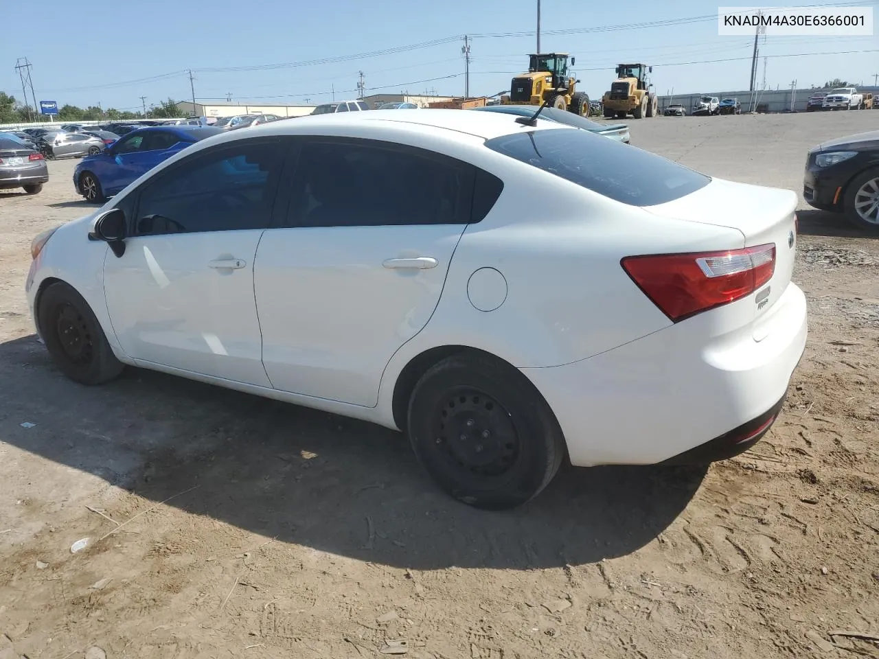 2014 Kia Rio Lx VIN: KNADM4A30E6366001 Lot: 70859314