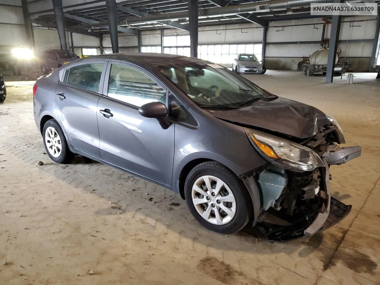 2014 Kia Rio Ex VIN: KNADN4A37E6338709 Lot: 75278744