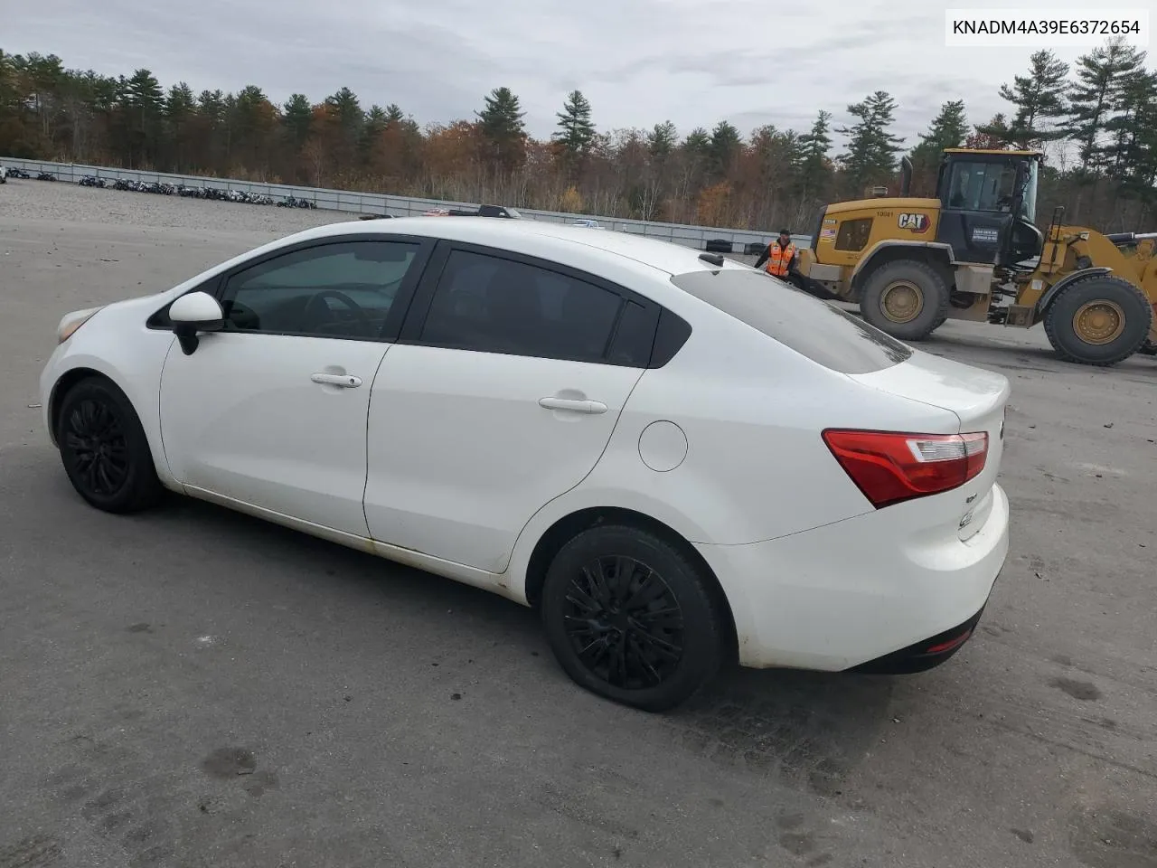 2014 Kia Rio Lx VIN: KNADM4A39E6372654 Lot: 78324514