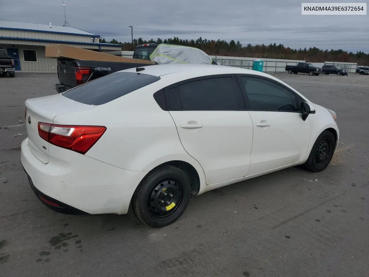 2014 Kia Rio Lx VIN: KNADM4A39E6372654 Lot: 78324514