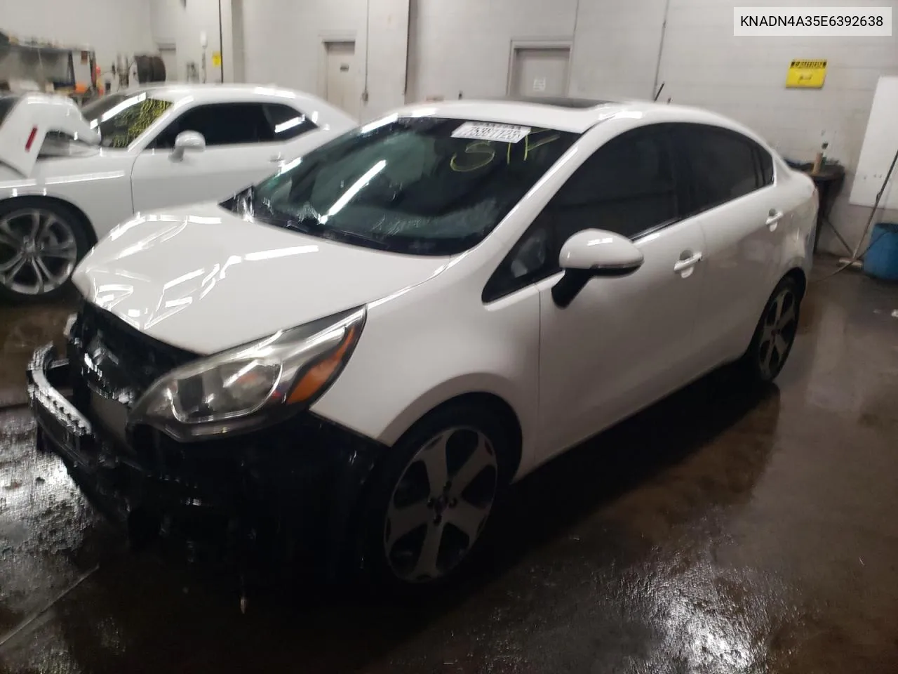 2014 Kia Rio Ex VIN: KNADN4A35E6392638 Lot: 78632234