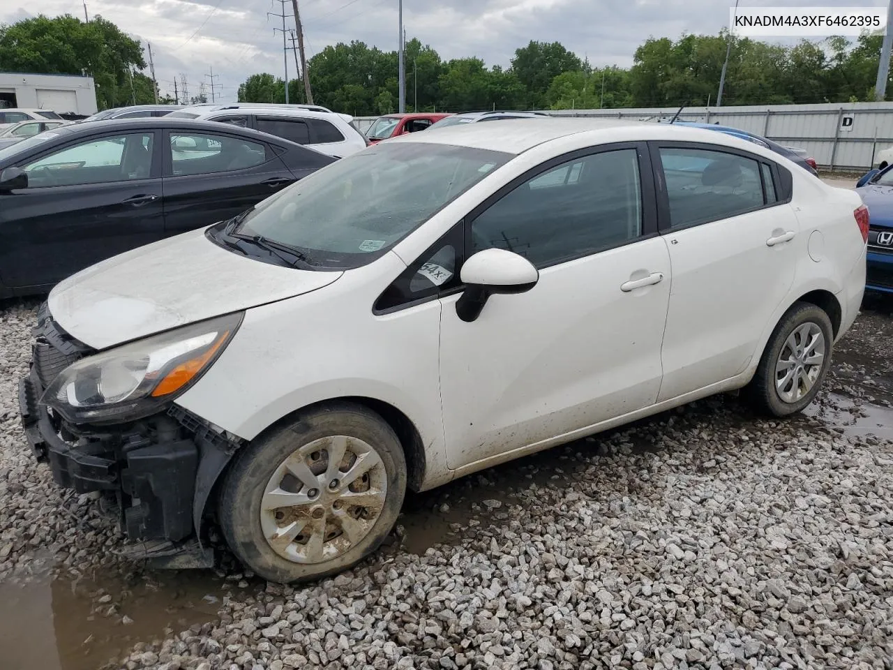 2015 Kia Rio Lx VIN: KNADM4A3XF6462395 Lot: 55220154