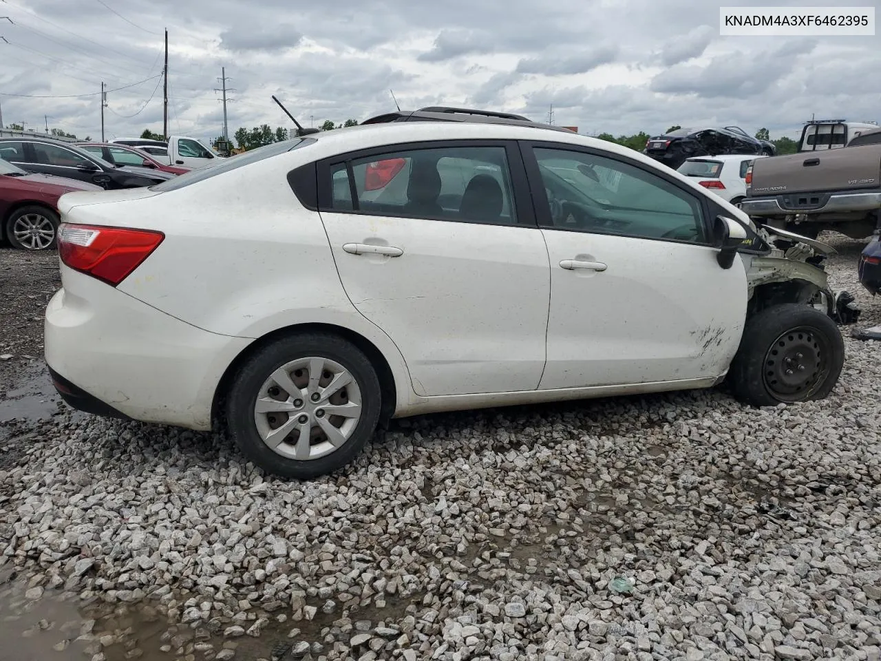 2015 Kia Rio Lx VIN: KNADM4A3XF6462395 Lot: 55220154