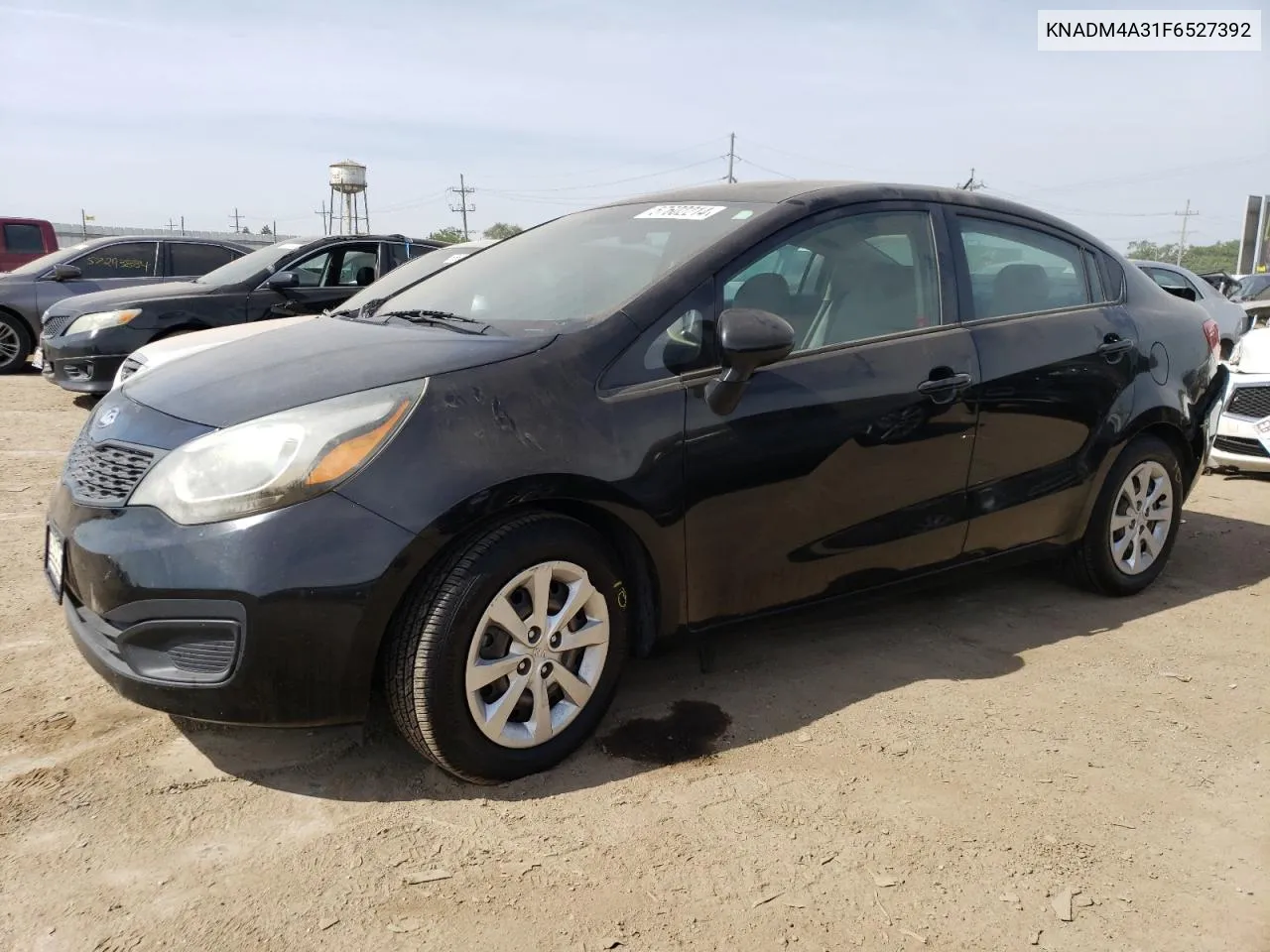 2015 Kia Rio Lx VIN: KNADM4A31F6527392 Lot: 57602214