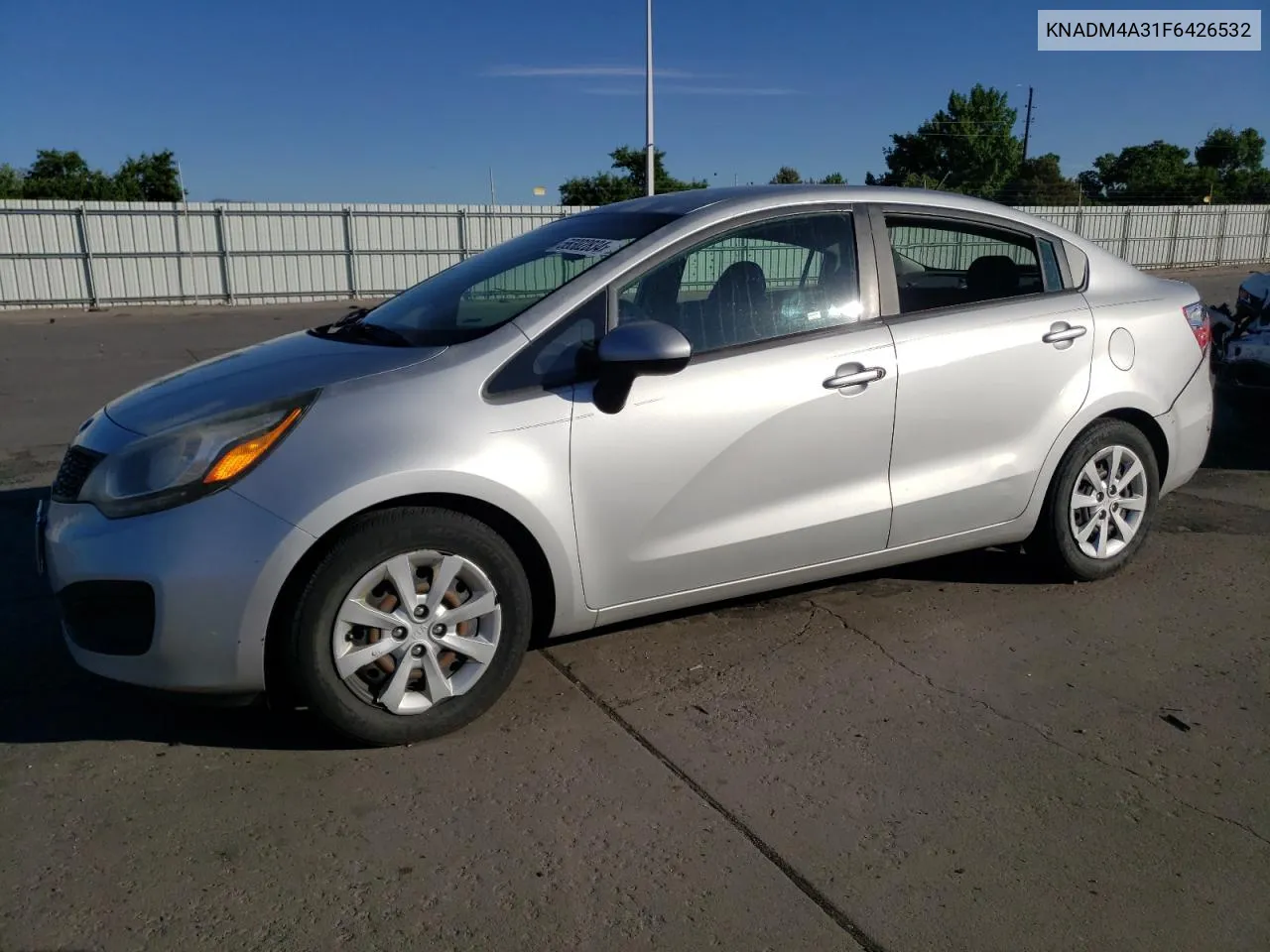 KNADM4A31F6426532 2015 Kia Rio Lx