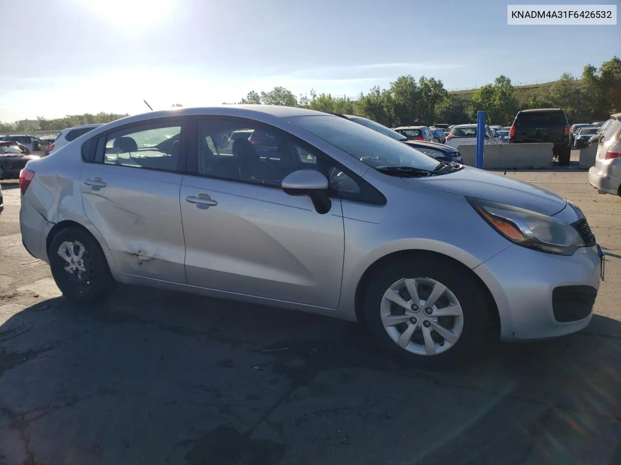 KNADM4A31F6426532 2015 Kia Rio Lx