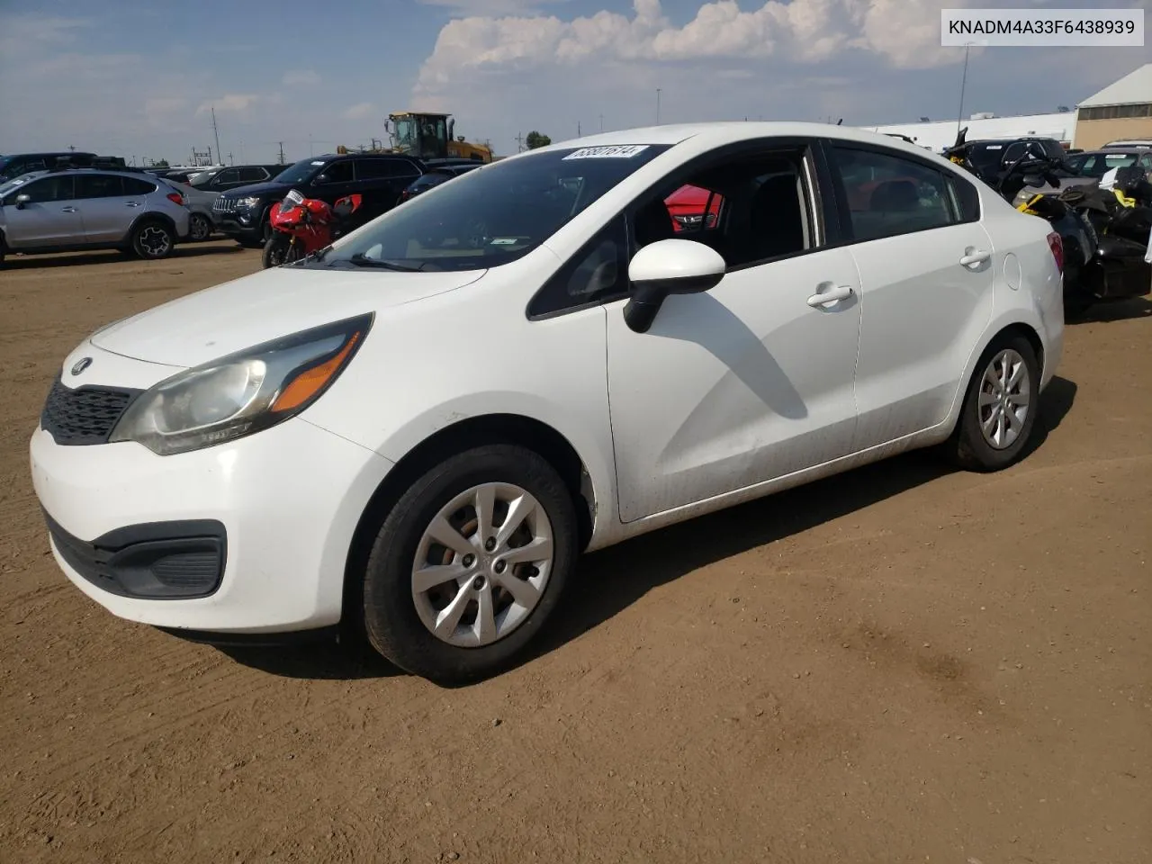 KNADM4A33F6438939 2015 Kia Rio Lx