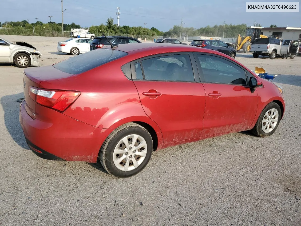 2015 Kia Rio Lx VIN: KNADM4A32F6496623 Lot: 66379124