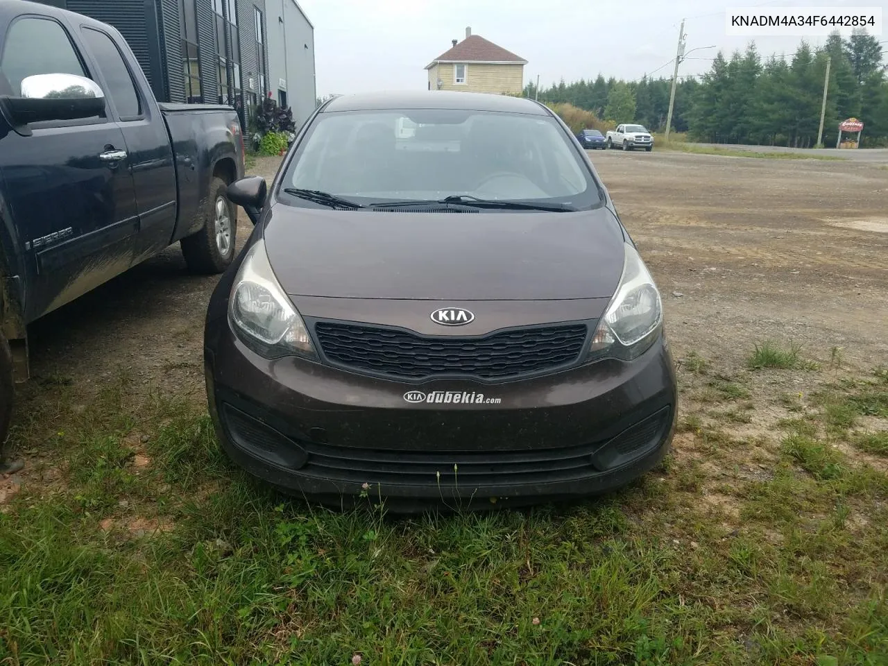 KNADM4A34F6442854 2015 Kia Rio Lx