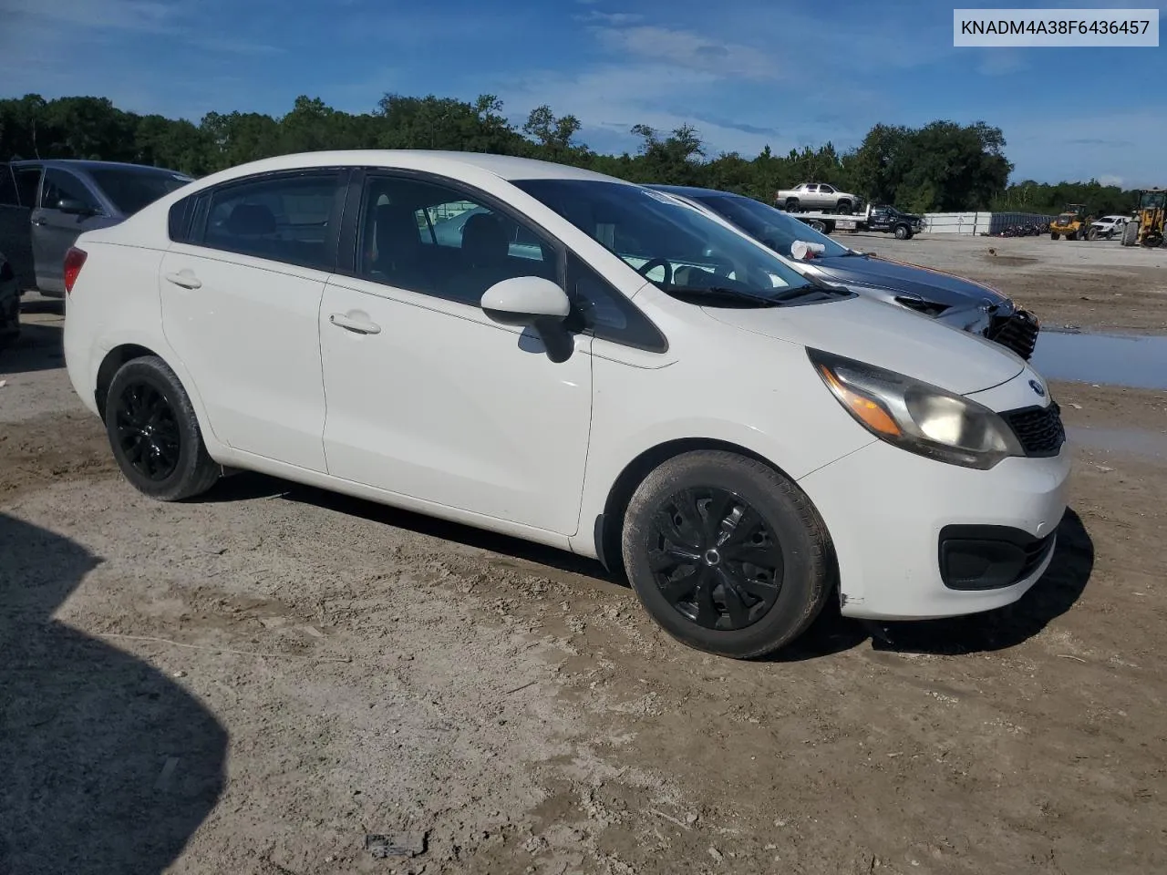 KNADM4A38F6436457 2015 Kia Rio Lx