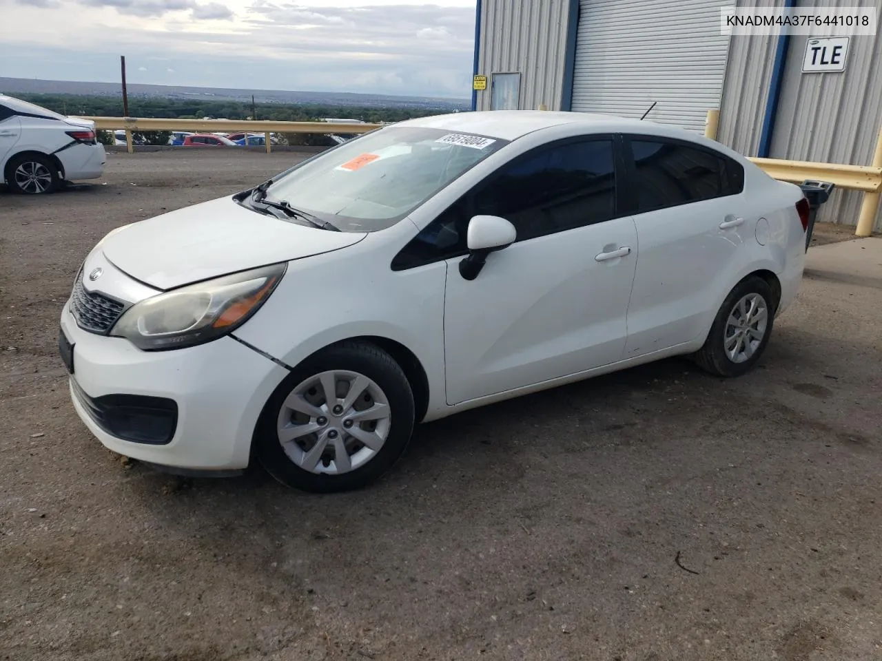 2015 Kia Rio Lx VIN: KNADM4A37F6441018 Lot: 69519004