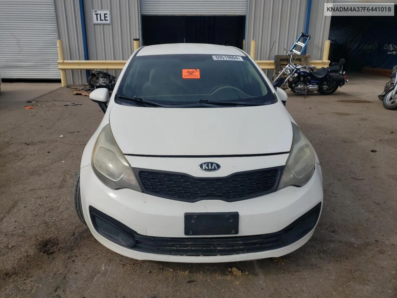 KNADM4A37F6441018 2015 Kia Rio Lx