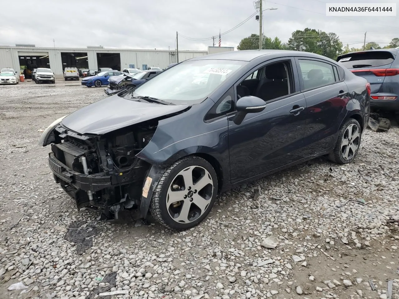 2015 Kia Rio Ex VIN: KNADN4A36F6441444 Lot: 70450514