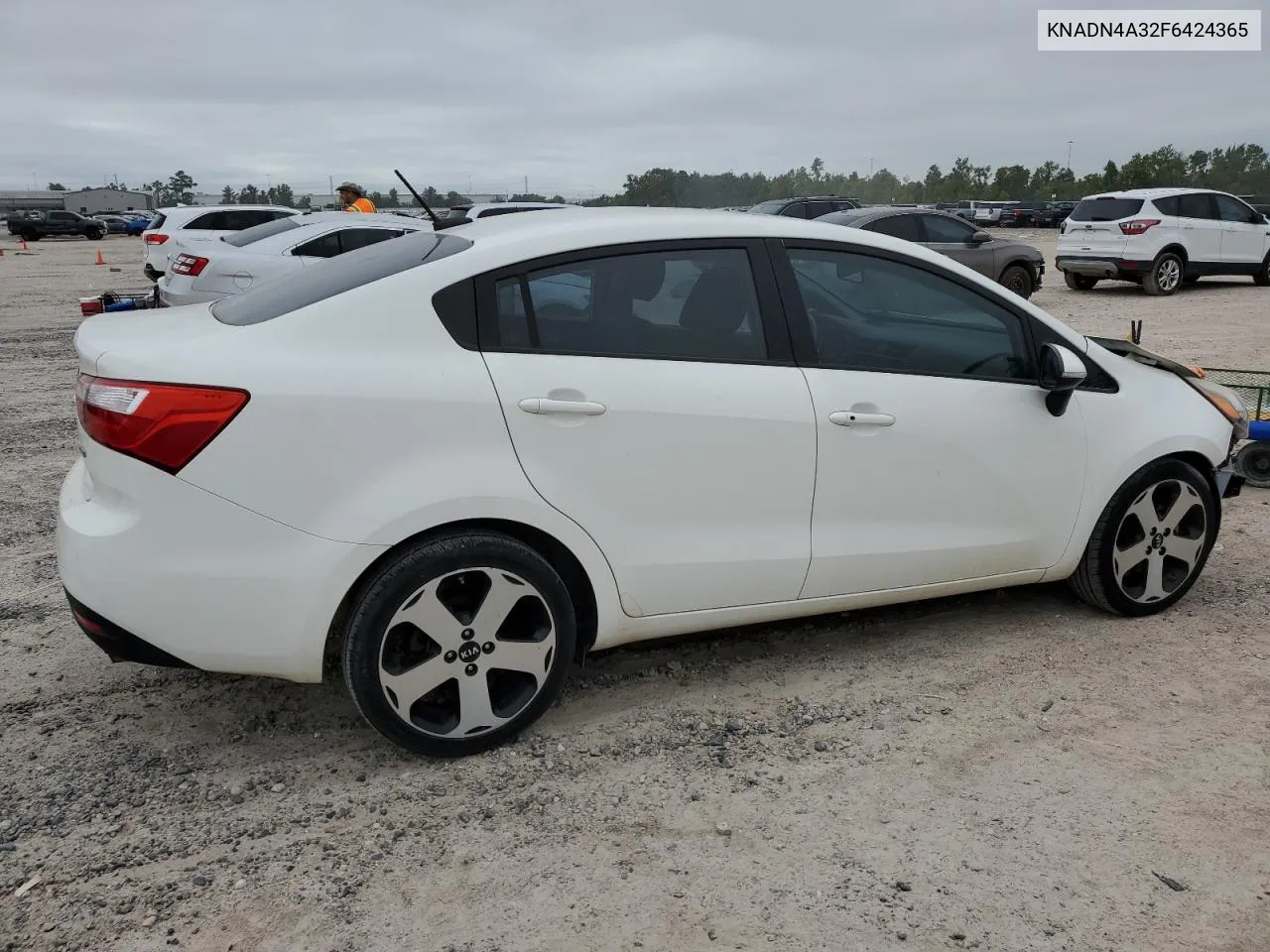 2015 Kia Rio Ex VIN: KNADN4A32F6424365 Lot: 70862234