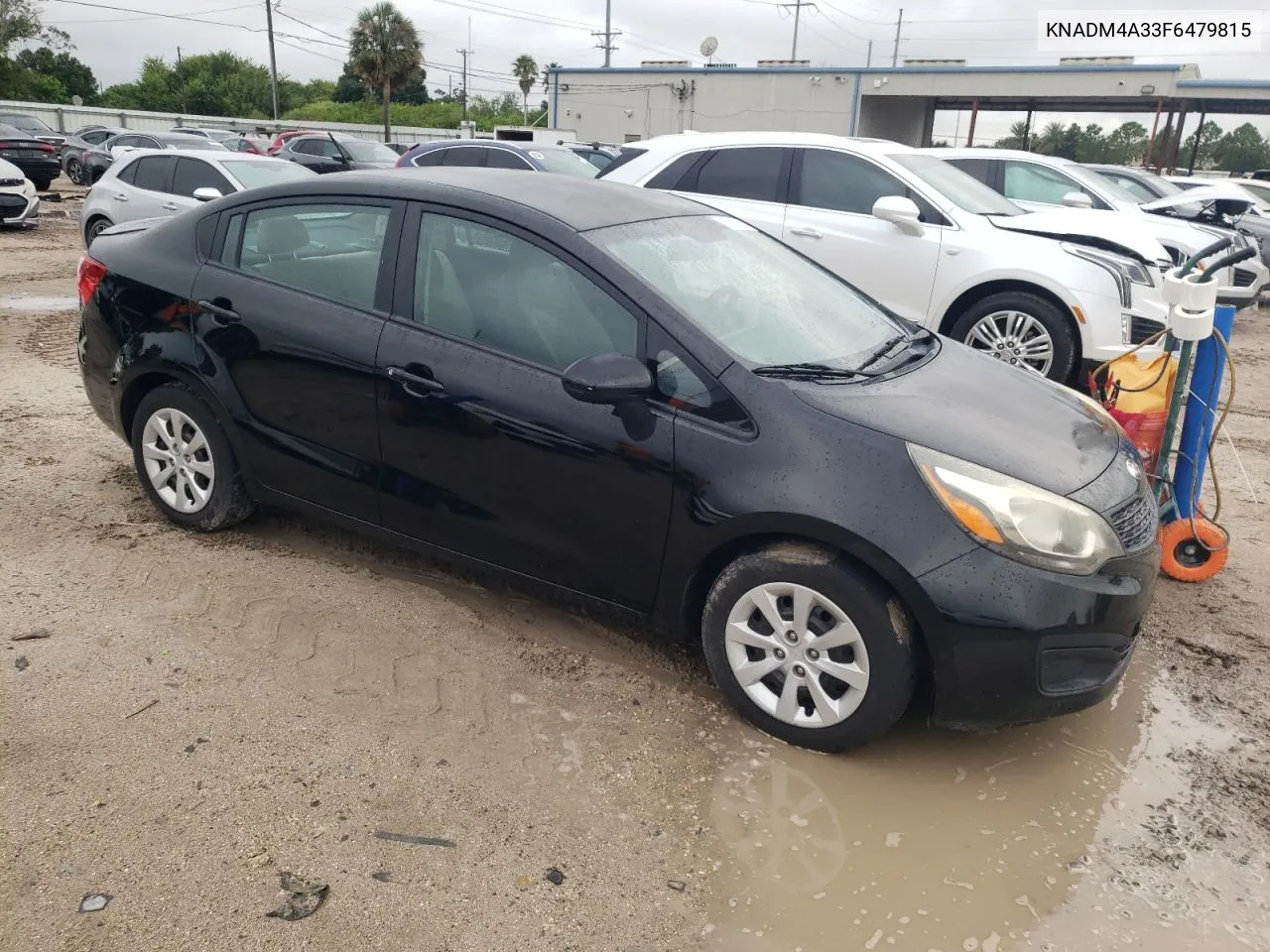 2015 Kia Rio Lx VIN: KNADM4A33F6479815 Lot: 71001614