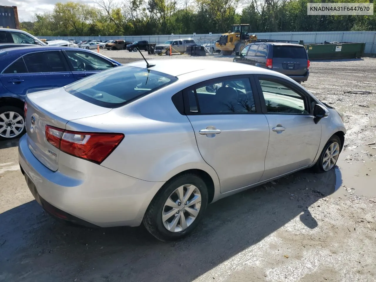 KNADN4A31F6447670 2015 Kia Rio Ex