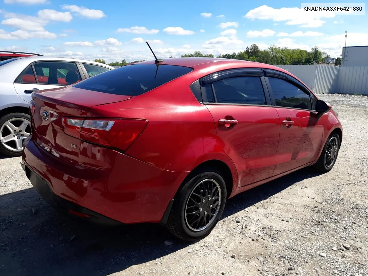 2015 Kia Rio Ex VIN: KNADN4A3XF6421830 Lot: 73192814