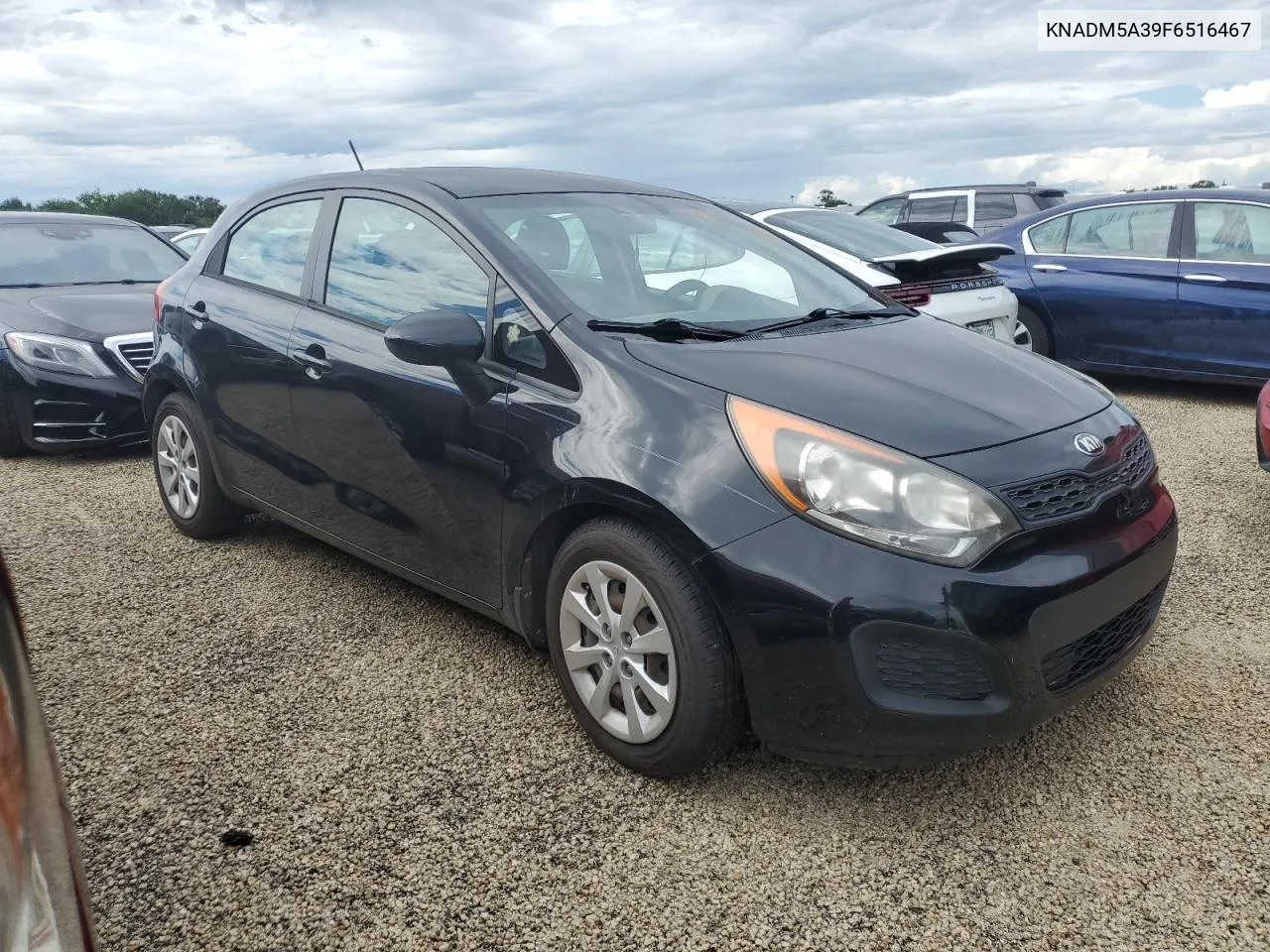 2015 Kia Rio Lx VIN: KNADM5A39F6516467 Lot: 74467894