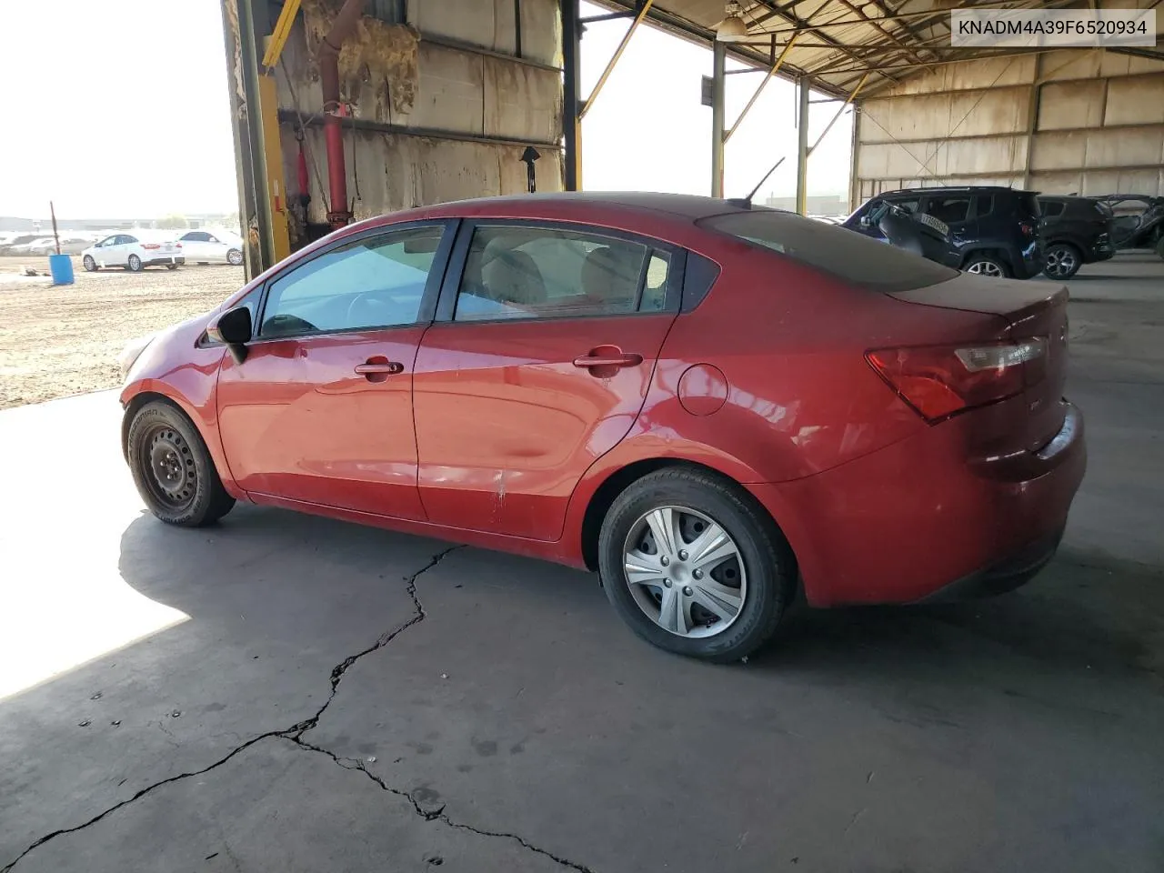 KNADM4A39F6520934 2015 Kia Rio Lx