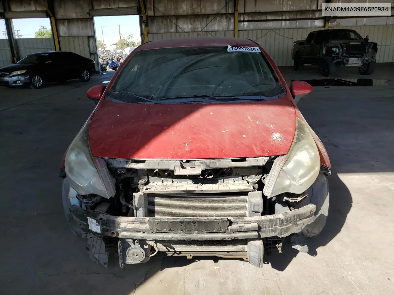 KNADM4A39F6520934 2015 Kia Rio Lx