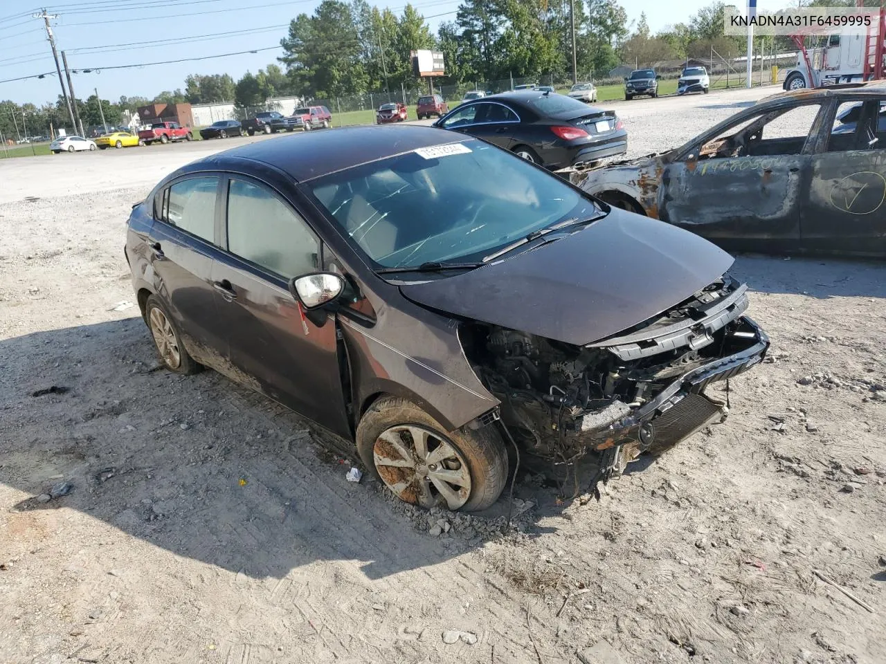 2015 Kia Rio Ex VIN: KNADN4A31F6459995 Lot: 75172844