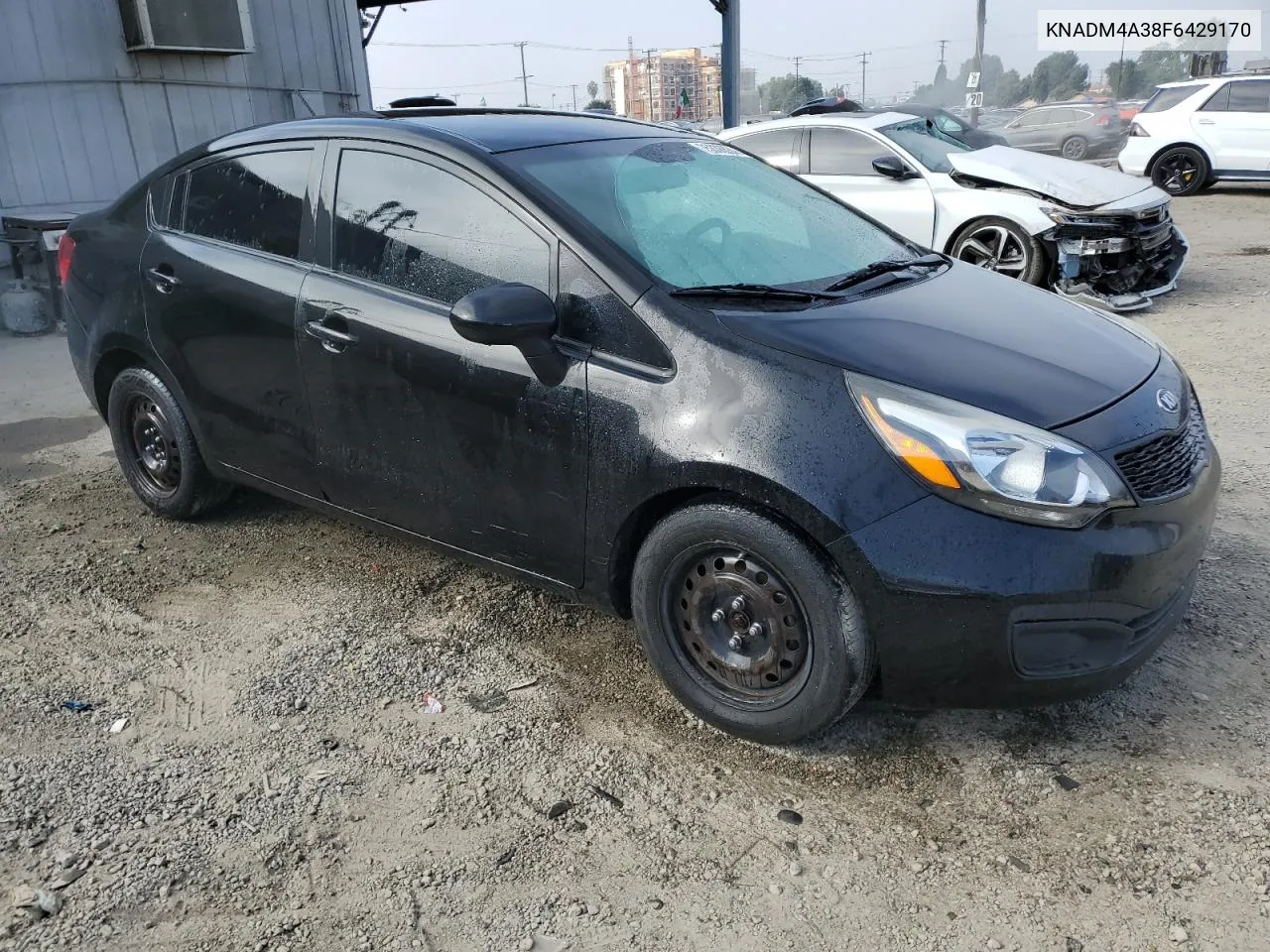 2015 Kia Rio Lx VIN: KNADM4A38F6429170 Lot: 75336634