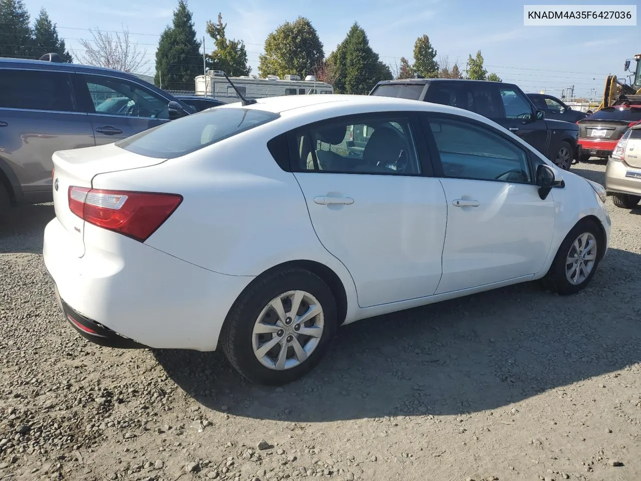 2015 Kia Rio Lx VIN: KNADM4A35F6427036 Lot: 75676404