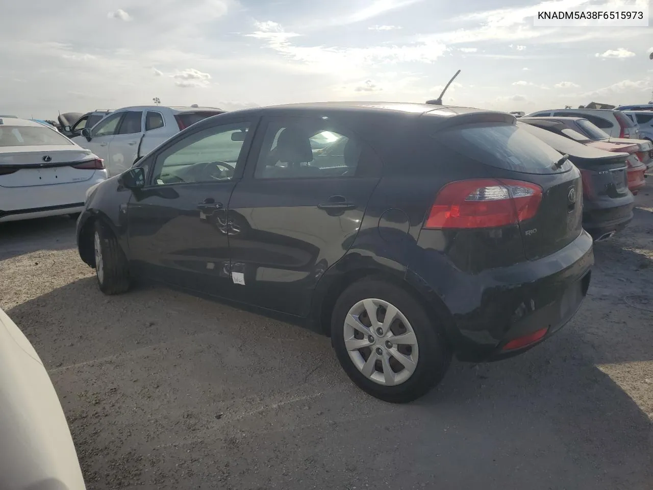 KNADM5A38F6515973 2015 Kia Rio Lx